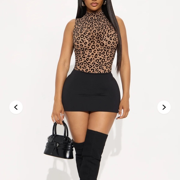 Leopard mesh bodysuit - Picture 5 of 6